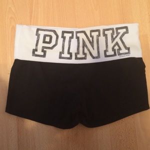 VS Pink, foldover shorts!
