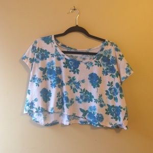 AA floral crop top