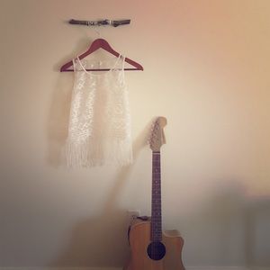 White Lace top, NEW