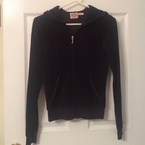Juicy Couture Black Zip Up Jacket