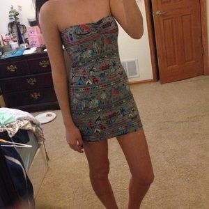 Billabong strapless dress