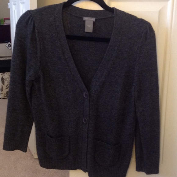 Bundled Ann Taylor gray cardigan size s