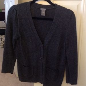 Bundled Ann Taylor gray cardigan size s