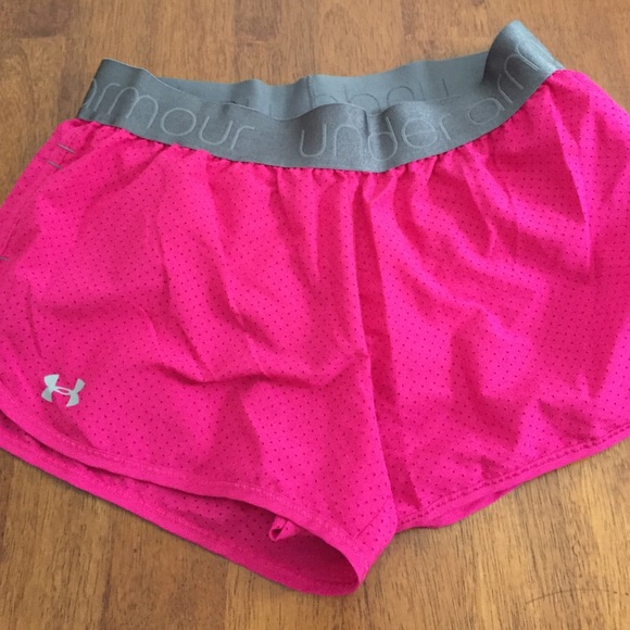 UA running shorts