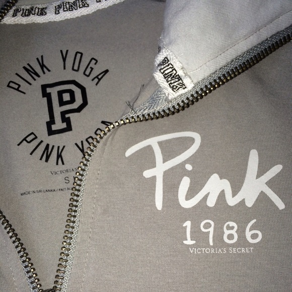 Victoria secret tight half zip up