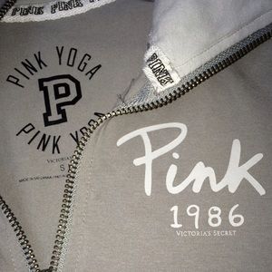 Victoria secret tight half zip up