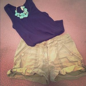 Cargo shorts sz 4 H&M