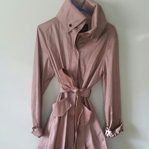Belle Fare Trench Coat NWOT