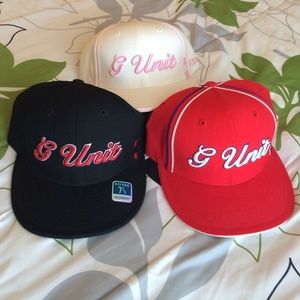 3 G-unit Hats used