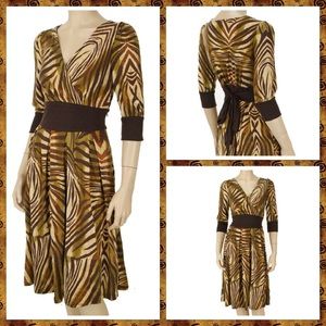 RYU ANIMAL PRINT DRESS SALE NWT