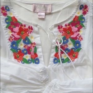 H&M Garden Collection Floral Shirt