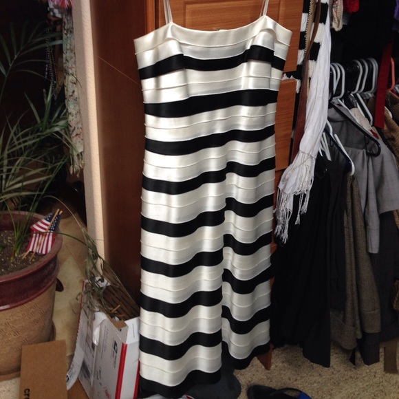 BCBG strapless dress