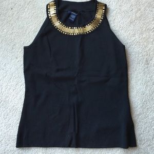 Black stretchy Boston Proper tank