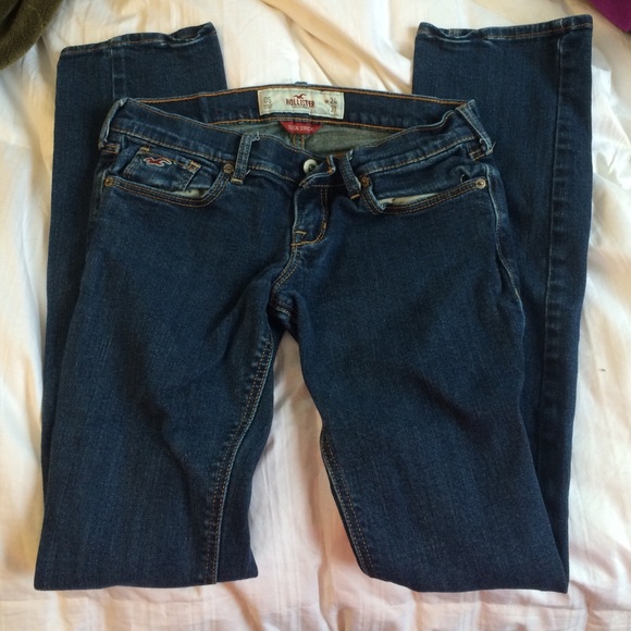straight legged Hollister jeans
