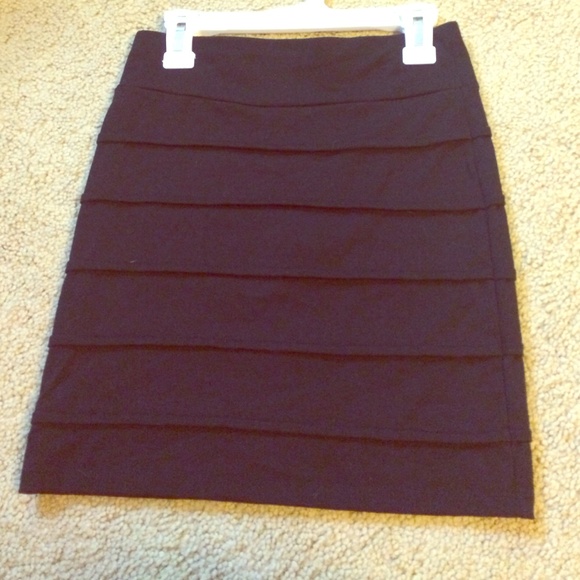 Black miniskirt size xs
