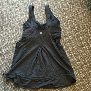 Lululemon Run Times Pinstripe Tank