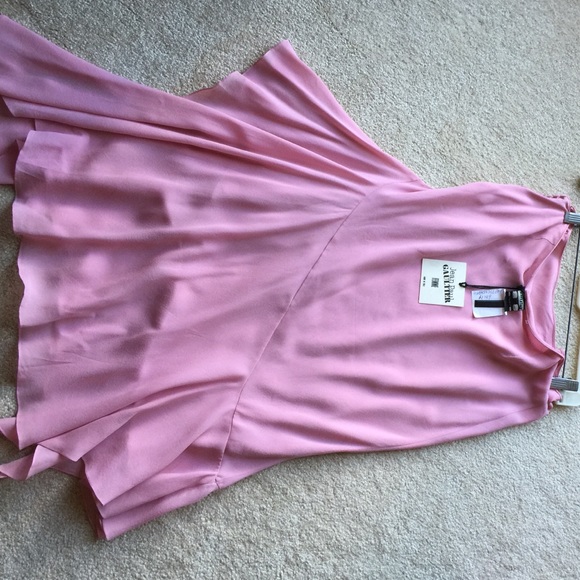 Light pink Jean Paul Gaultier flowing skirt