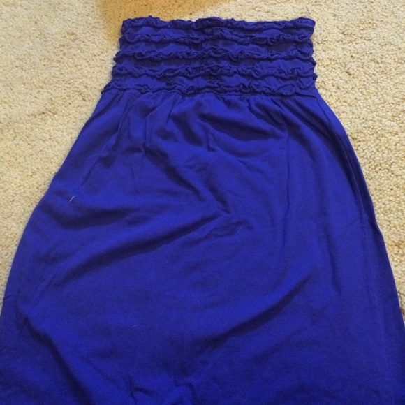 Purple swim coverup