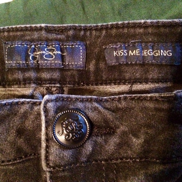 Black Jessica Simpson Kiss Me Jeggings