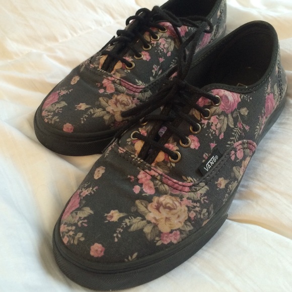 floral Vans