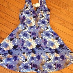 A floral party dress