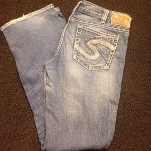 Aiko Bootcut Silver Jeans