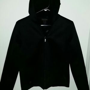 Ralph Lauren black hoodie jacket in size M