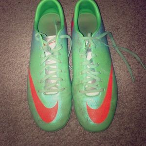 USED Nike Mercurial soccer cleats
