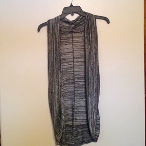 Racerback shrug/cocoon