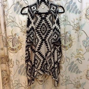Tribal Print Cardigan