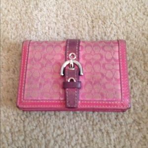 Authentic Coach Card Holder/Wallet