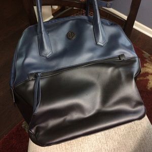 Lululemon gym bag. Blue and black. Never used.