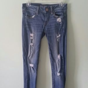 Distressed Jeggings
