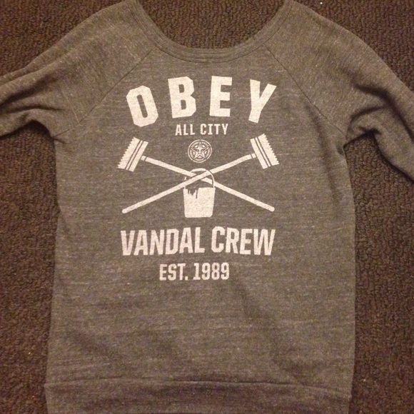 Small Obey Sweater