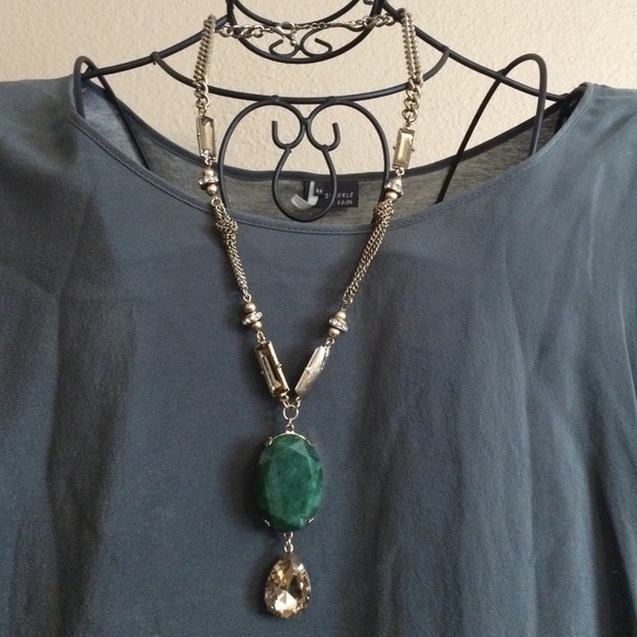 Green Pendant Necklace