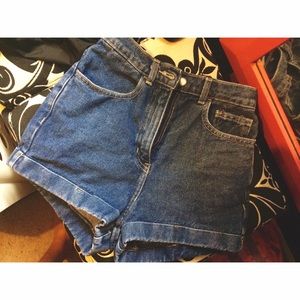 High waited American apparel shorts