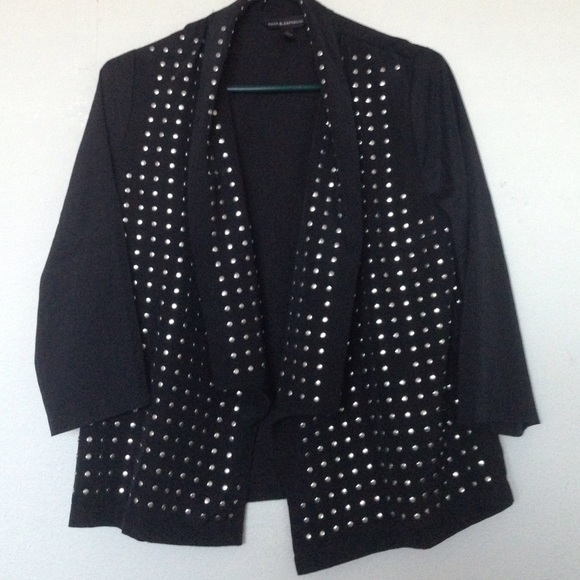 Silver studded kimono