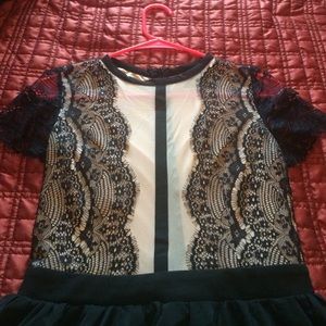 MissGuidedUS lace skater dress size 4