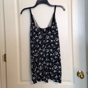 Love Culture Lace & Floral Romper