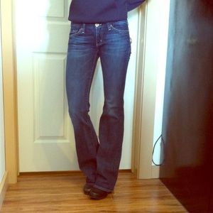 Big Star Low Rise Boot Cut Jeans
