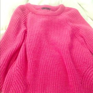Pink Zara sweater