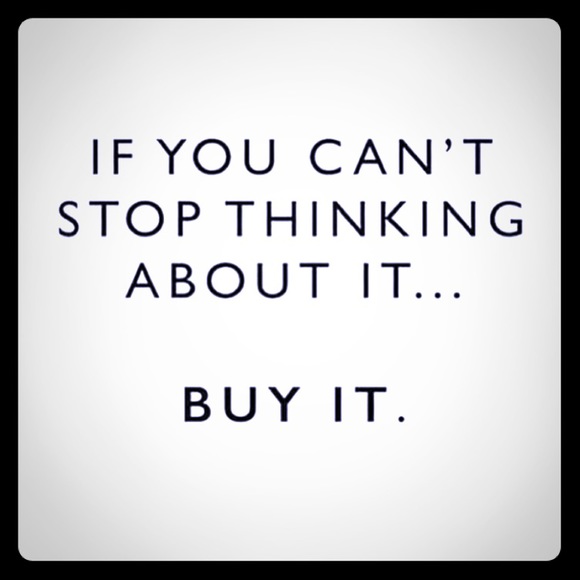 Treat yourself.