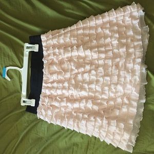 Ruffled skirt