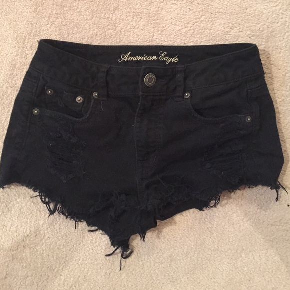 American Eagle High Waisted Jean Shorts
