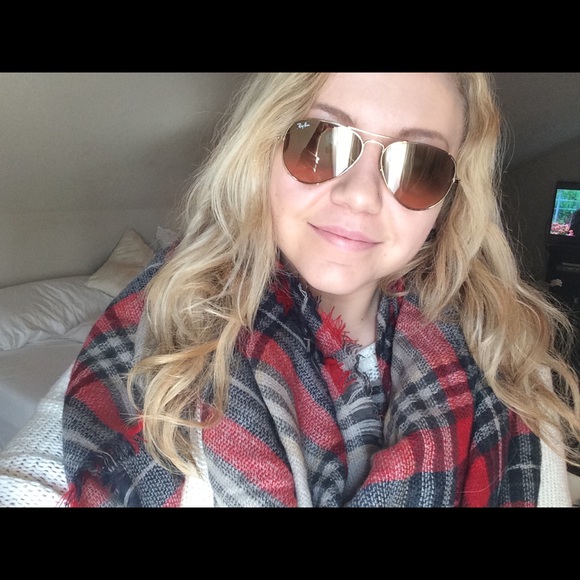 RAY-BAN Aviators! Pinkish Lens!