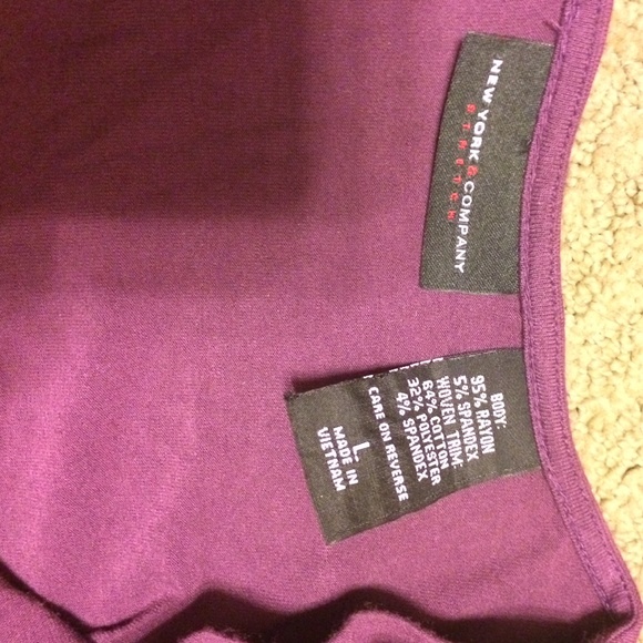 💘 Purple Ruffle Blouse 💘 - Picture 3 of 3