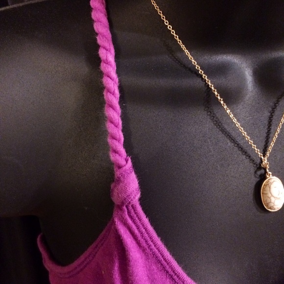 Purple Rope RacerBack Top - Picture 2 of 4