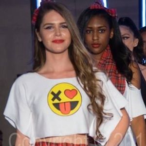 Custom Couture Emoji Top