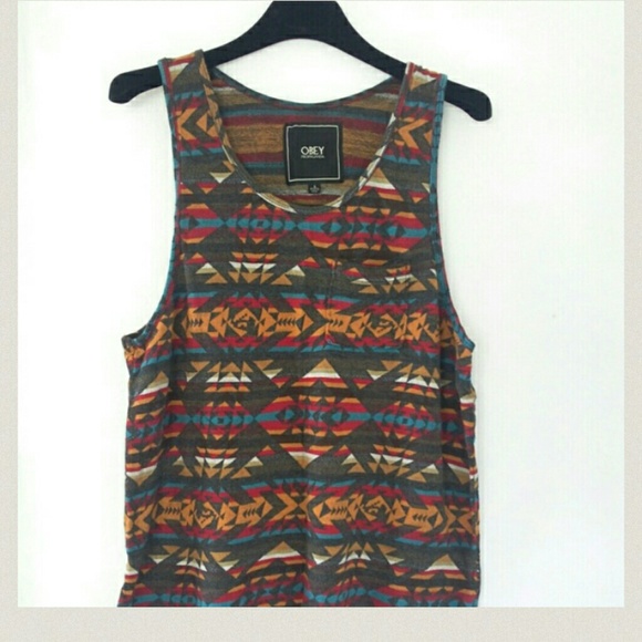 Obey Tank. Unisex. Comfy. Casual. Indie. Summer.