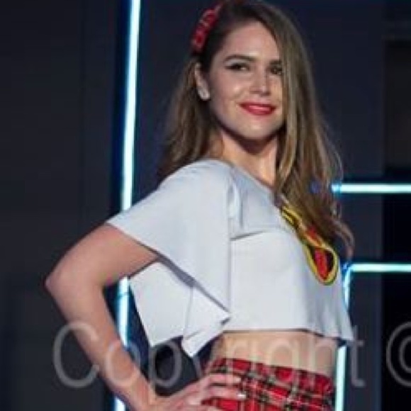 Custom Couture Emoji Crop Top - Picture 4 of 4